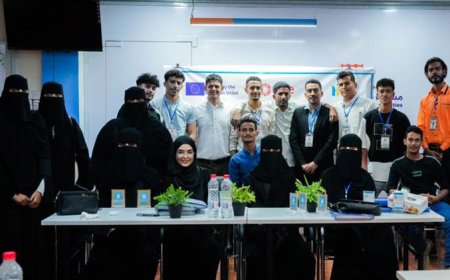 مؤسسة انسجام تختتم تدريبًا نوعيًا حول التنمية المستدامة ضمن نادي السلام الطلابي بعدن