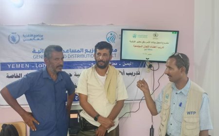مدير عام مديرية الملاح بمحافظة لحج يُدشّن الدورة التدريبية الثانية لفرق اللجان المجتمعية للمسح الميداني