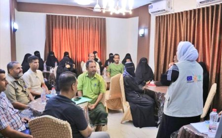 بدء دورة تدريبية بعدن حول الدعم النفسي وإدارة الحالات