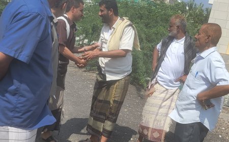 تسليم موقع عمل مشروع توسعة المستشفى الريفي في مديرية الملاح