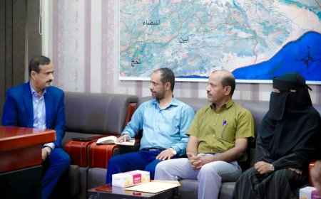 المحافظ بن الوزير يؤكد أهمية تعزيز التعاون والتنسيق مع المنظمات والجهات المانحة