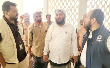 لحج.. كير والاتحاد الأوروبي يبحثان تعزيز الخدمات بطورالباحة