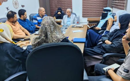 الوكيل الشبحي يعقد لقاءً هامًا بممثلين عن منظمتي لجنة الإنقاذ الدولية والمؤسسة الطبية الميدانية