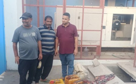 مؤسسة مياه عدن تزود ثلاث محطات لضخ المياه بالوقود لضمان استمرارية الخدمة