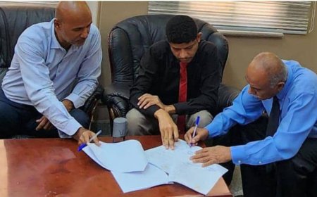 العميد بارعدي يرعى توقيع اتفاقية تعاون بين نقابة المهندسين اليمنيين بمحافظة حضرموت وقسم الهندسة الإلكترونية والاتصالات بجامعة حضرموت