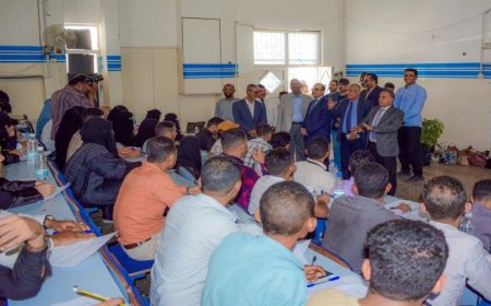جامعة عدن تحتضن امتحانات الكفاءة المهنية في دورتها الثالثة