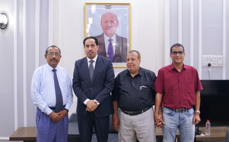 الوزير البكري يبحث مع عميد معهد آمين ناشر تعزيز سُبل التعاون المشترك