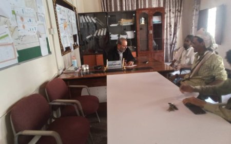 مدير عام صحة أبين يلتقي باللجنة الأهلية بزنجبار لبحث أوجه التعاون وتعزيز الشراكة المجتمعية