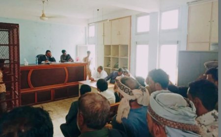 محكمة ميفعة تصدر حكمًا بالإعدام بحق المدانين في قضية مقتل أحد جنود قوات العمالقة في مدينة عزان