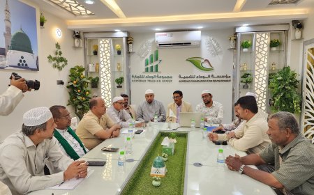 مدير عام مديرية تريم يشيد بدور مؤسسة الوداد للتنمية في العمل المجتمعي