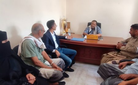 المصفري ومنتدى شباب لحج يناقشان دور الشباب في التنمية المجتمعية