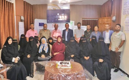 منظمة نورة تختتم بعدن فعاليات الدورة التدريبية حول الدعم النفسي وإدارة الحالات