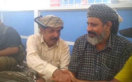 صلح اجتماعي يُنهي خلافاً بين شخصان في محافظة أبين