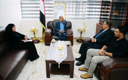 الإرياني يناقش مع محافظ الضالع تفعيل الجوانب الإعلامية والثقافية والسياحية