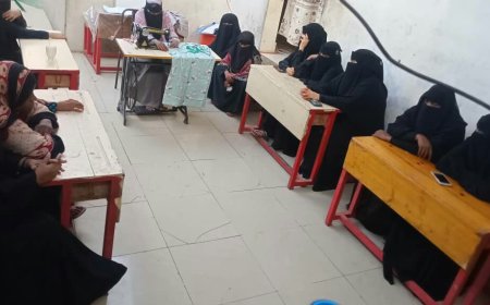 جمعية إكرام التنموية الخيرية بالكود تُقيم دورة تدريبية في مجال الخياطة لـ20 متدربة