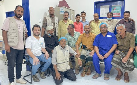 اختتام مخيم المخاء للعيون بنجاح باهر بإجراء أكثر من 510 عملية جراحية ومعاينة 2000 مريض