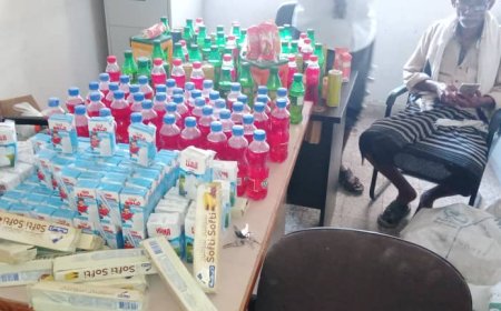 مكتب الأشغال العامة بزنجبار يضبط مواد غذائية منتهية الصلاحية