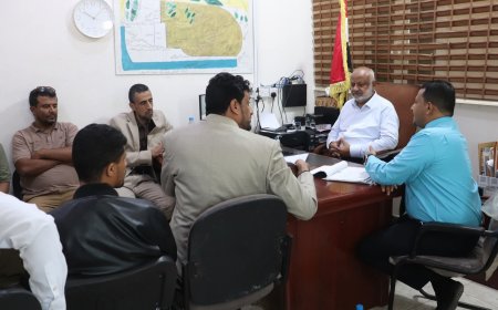 محافظ الحديدة يبحث مع وفد وزارة العدل سبل تطوير المنظومة القضائية بالمحافظة