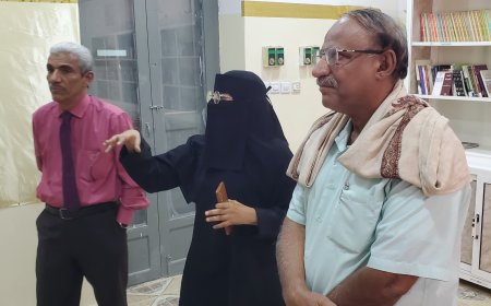 مدير عام مكتب وزارة الثقافة بالوادي والصحراء يطلع على سير العمل بمكتب الثقافة بمديرية القطن