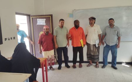 زيارة إشرافية تؤكد تميز مدرسة الشهيد عبدالقوي احمد في يهر بلحج