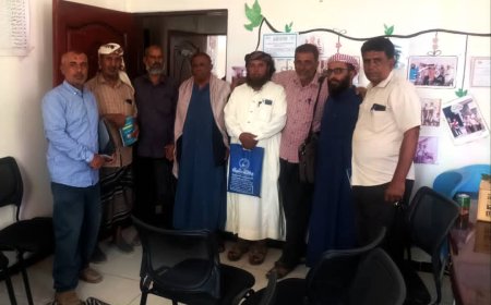 زيارة إلى المدارس الأهلية ضمن برنامج فريق التوجيه المحلي بتربية لودر