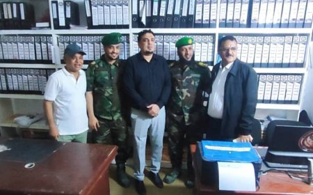 أشادوا بالجهود المبذولة.. الحسيني والداؤودي والكوكني يزورون وحدة حماية الأراضي