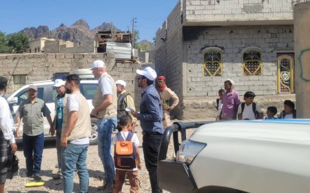 مدير عام المسيمير يستقبل وفدًا رفيعًا من البرنامج الوطني ضمن مشروع الإدارة المتكاملة للموارد المائية