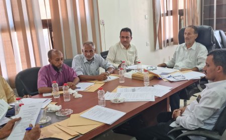 مجلس شؤون الطلاب بجامعة لحج يعقد اجتماعه الدوري ويقف أمام جملة من القضايا ذات الصلة