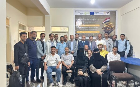 بتمويل من معهد جوته ضمن منحة دعم مراكز الابداع اليمنية.. إرم تدشن مشروع صمود تعز مجسمات من رماد الحرب