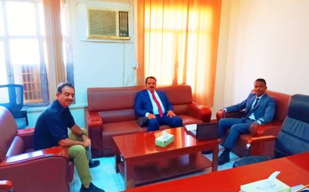 "توب بايو" تبحث سبل التعاون مع وزارة التخطيط والتعاون الدولي بالعاصمة عدن