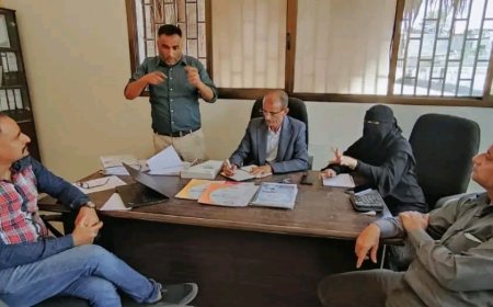 لجنة الشؤون الاجتماعية الوزارية تزور مركز جمعية رعاية وتأهيل الصم بمدينة خورمكسر