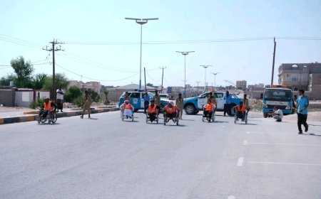 انطلاق مسابقة الكراسي المتحركة بالمهرة