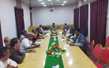 اجتماع الدورة الاعتيادية العاشرة للمكتب التنفيذي بمديرية القطن