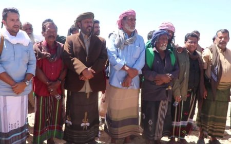 الشيخ بن حبريش يزور وجهاء وأعيان قبائل سيبان ويؤكد على عمق الروابط بين قبائل حضرموت