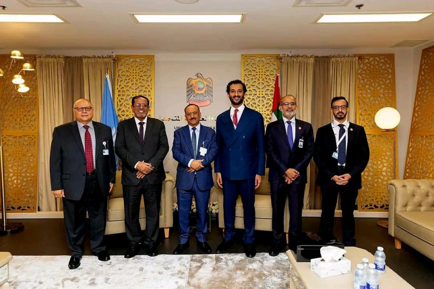 وزير النقل يلتقي نظيره الإماراتي على هامش اجتماع الجمعية العامة لـ"الايكاو" ويبحث معه مجالات التعاون المشترك