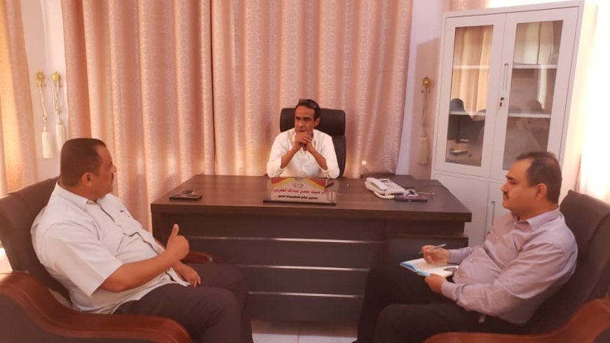 فريق التوجيه والرقابة الرئاسي يطلع على واقع كهرباء لحج