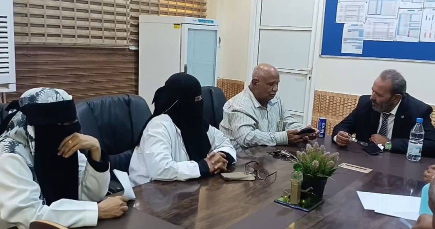 تعاون مشترك بين مستشفى الصداقة في عدن ومكتب الصحة بمحافظة أبين