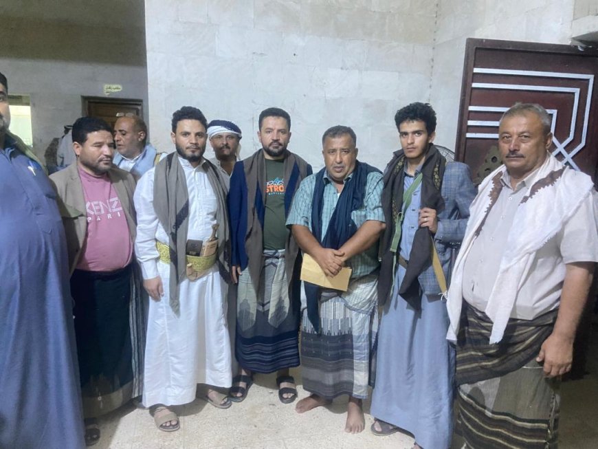 بحضور قيادة اللواء 11 حرس حدود.. إنهاء قضية الشهيد الريمي بالعفو والتسامح في مديرية رماه حضرموت