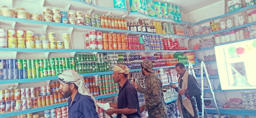انتقالي جيشان يواصل حملته الميدانية لمراقبة الأسعار وضبط المتلاعبين