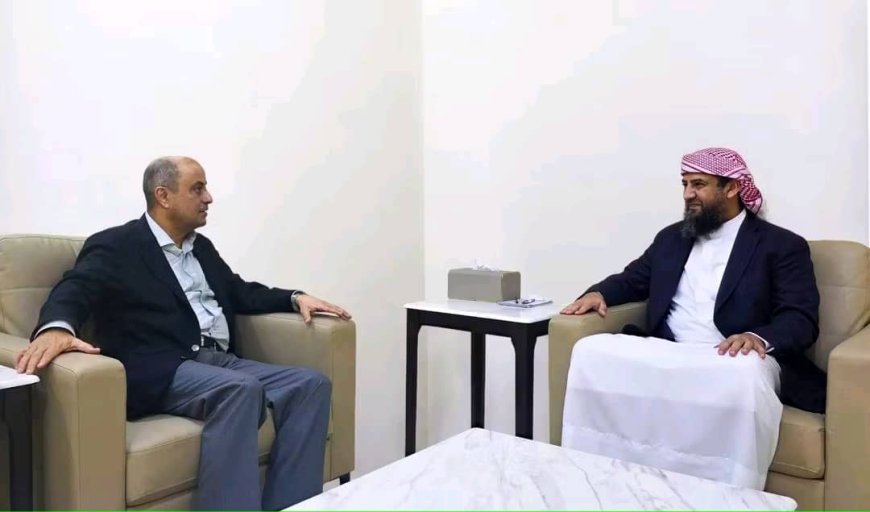 المحرّمي يلتقي رئيس الوزراء ويؤكد دعم مجلس القيادة للإصلاحات الاقتصادية والخدمية