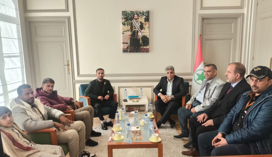 تعزيز التضامن العربي في المهجر .. لقاء بين المركز الثقافي اليمني وتنفيذية دولة الأحواز في بروكسل