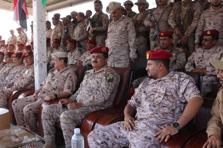 اللواء الخامس دعم واسناد يشهد عرضأ عسكري مهيب
