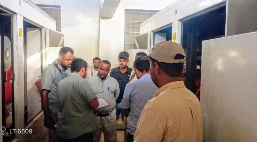 "بروم ميفع" فريق هندسي من "UNOPS" يزور المواقع المقترحة لإنشاء مشروع الطاقة الشمسية وتقييم مشاريع الكهرباء الاهلية