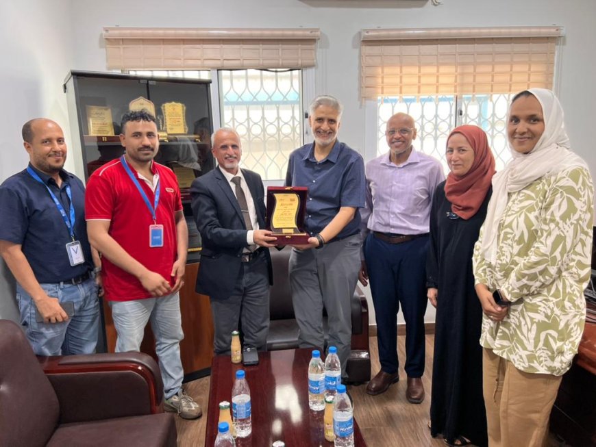 الوكيل الشبحي يكرم نائب ممثل صندوق الأمم المتحدة للسكان في حفل وداع بالعاصمة عدن