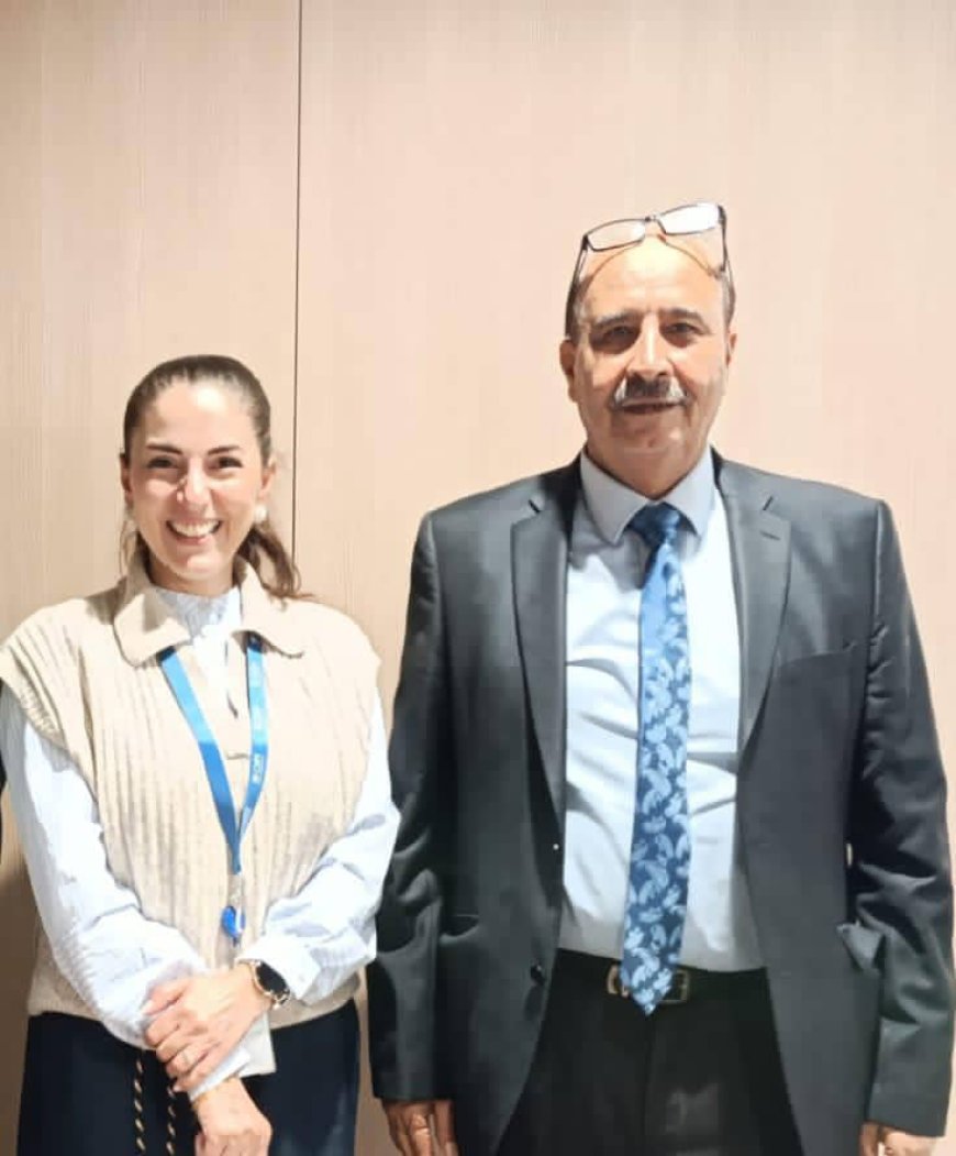 السفير العامري يلتقي مسؤول المكتب الإقليمي للشرق الأوسط وشمال أفريقيا بمنظمة الهجرة الدولية