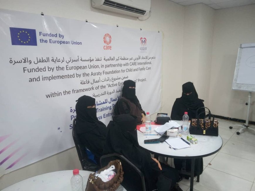 اختتام دورة نسوية في تسويق المشاريع الصغيرة بالعاصمة عدن