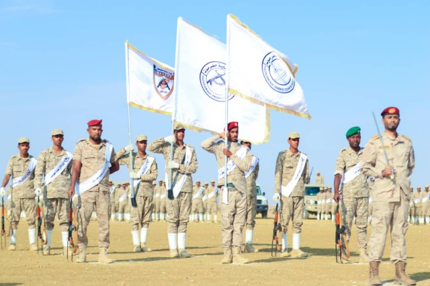 احتفال مهيب بتخرّج الدفعة الثانية من دورة الاستجداد بقوات حماية حضرموت