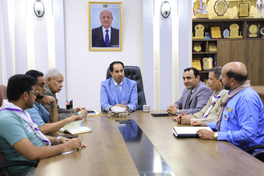 الوزير البكري يستقبل المفوّض الوطني للحماية من الأذى "عادل الشميري"