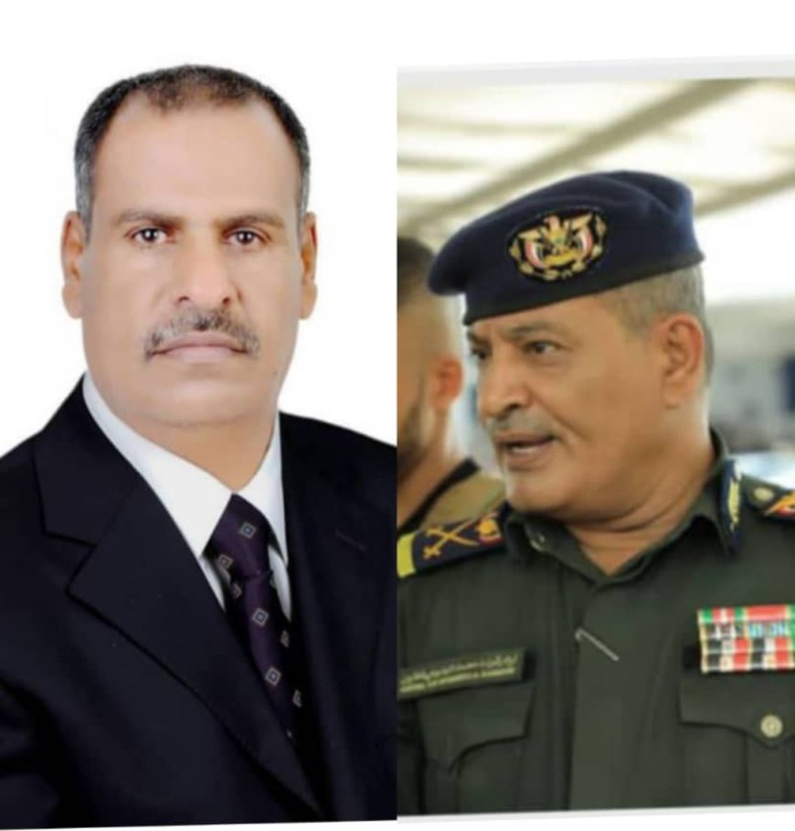 مستشار محافظة أبين يبعث برقية تهنئة للواء الدكتور محمد عيدروس باهارون