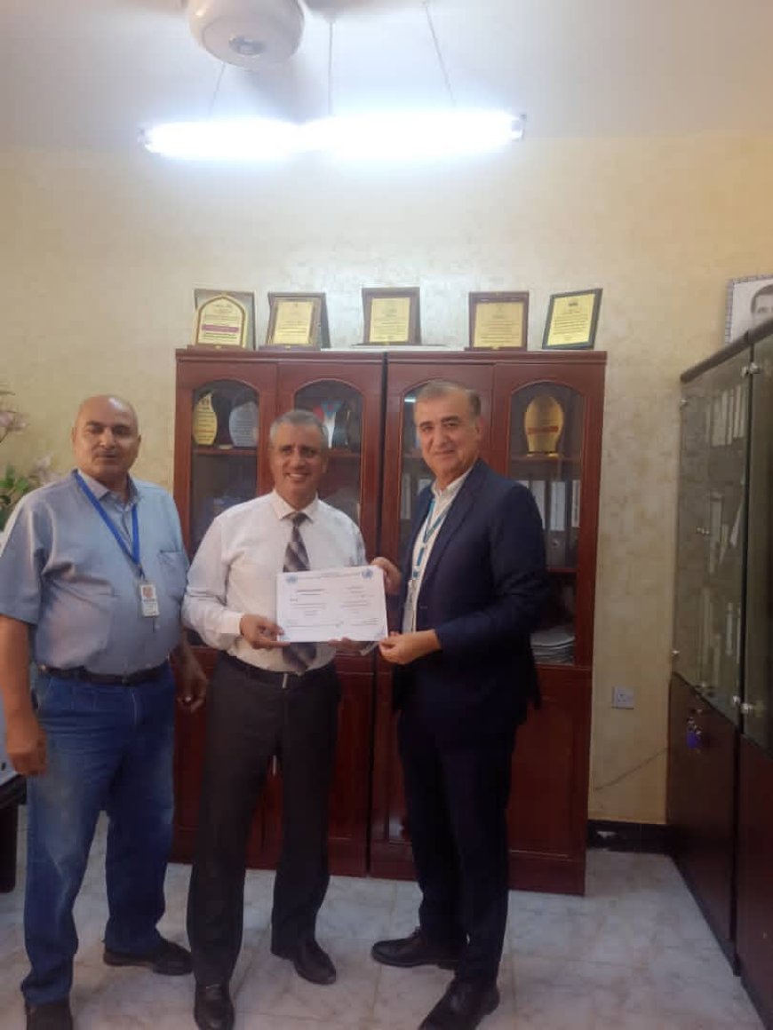 مفوضية الأمم المتحدة السامية لحقوق الإنسان تكرم مدير الشؤون الاجتماعية بعدن